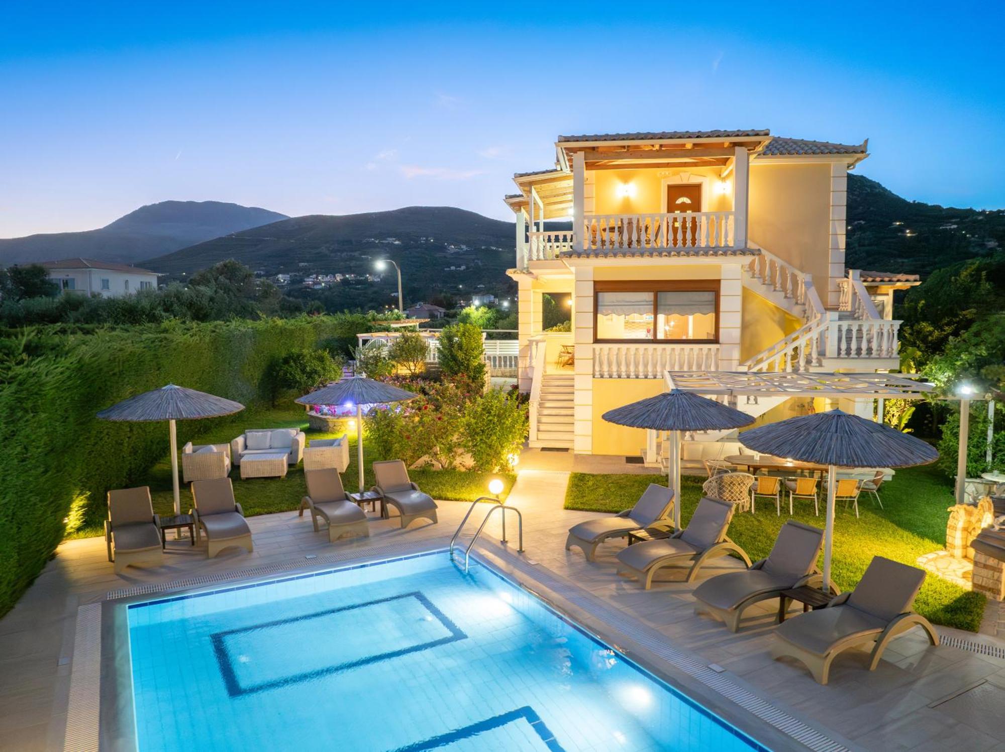 Villa Alonia Skala  Экстерьер фото